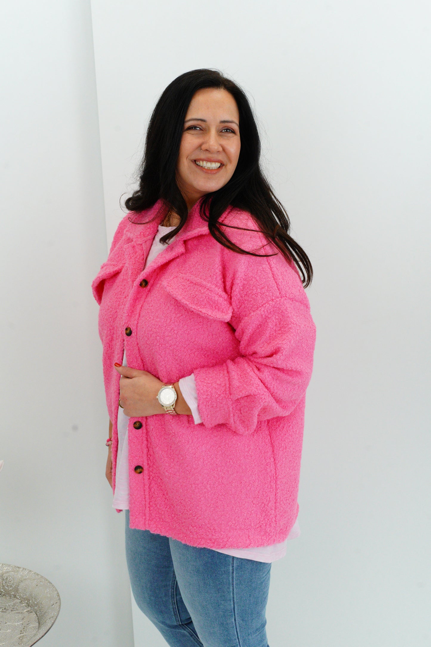 Jacke in Pink (40-44)