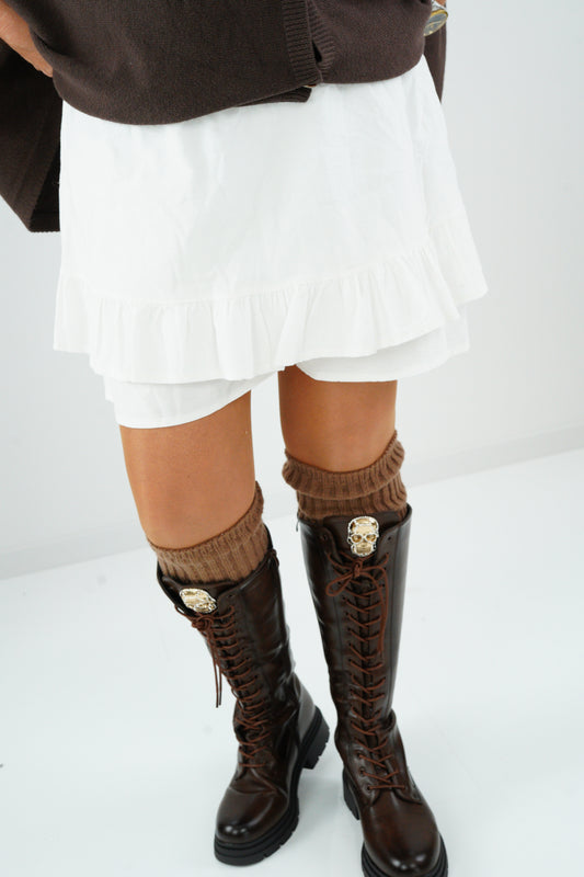 Rock-Shorts in Off-White (38-42)