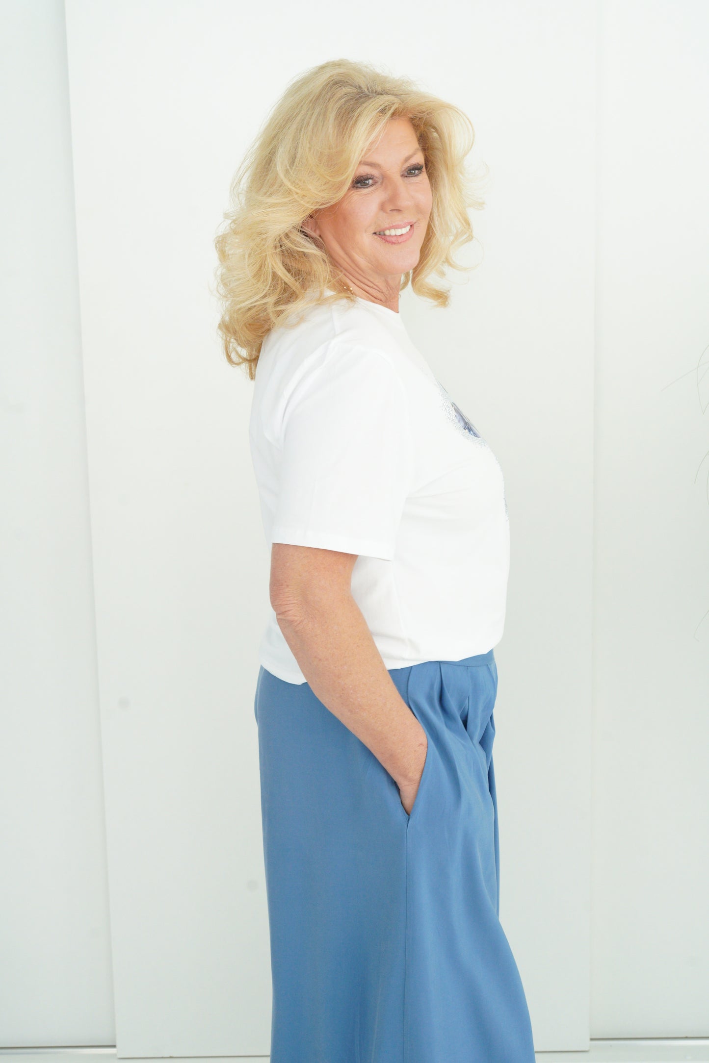 T-Shirt in Weiß (38-42)