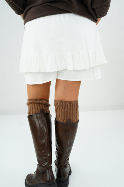 Rock-Shorts in Off-White (38-42)