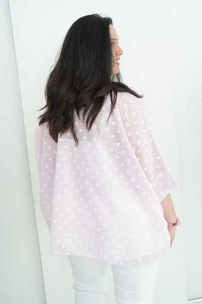 Bluse in Rose (42-48)