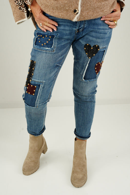 Jeans in Stone-Blue (S,M,L,XL)