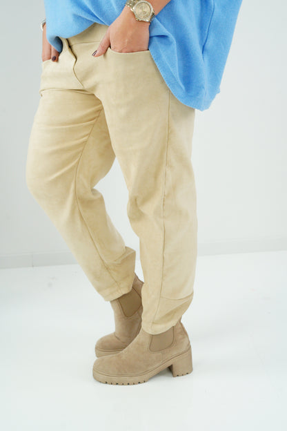 Joggpant in Beige (38-42+)