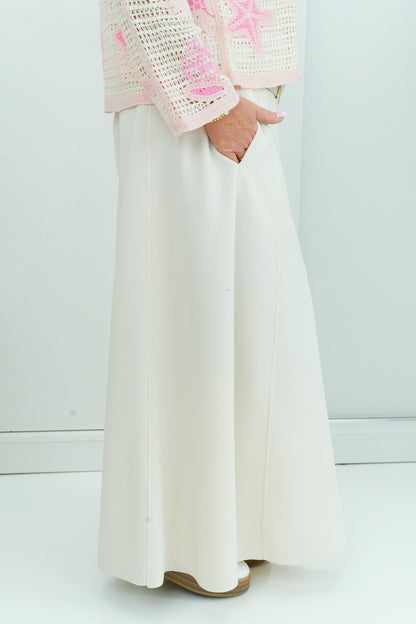 Palazzo Hose in Light-Beige (38-42+)