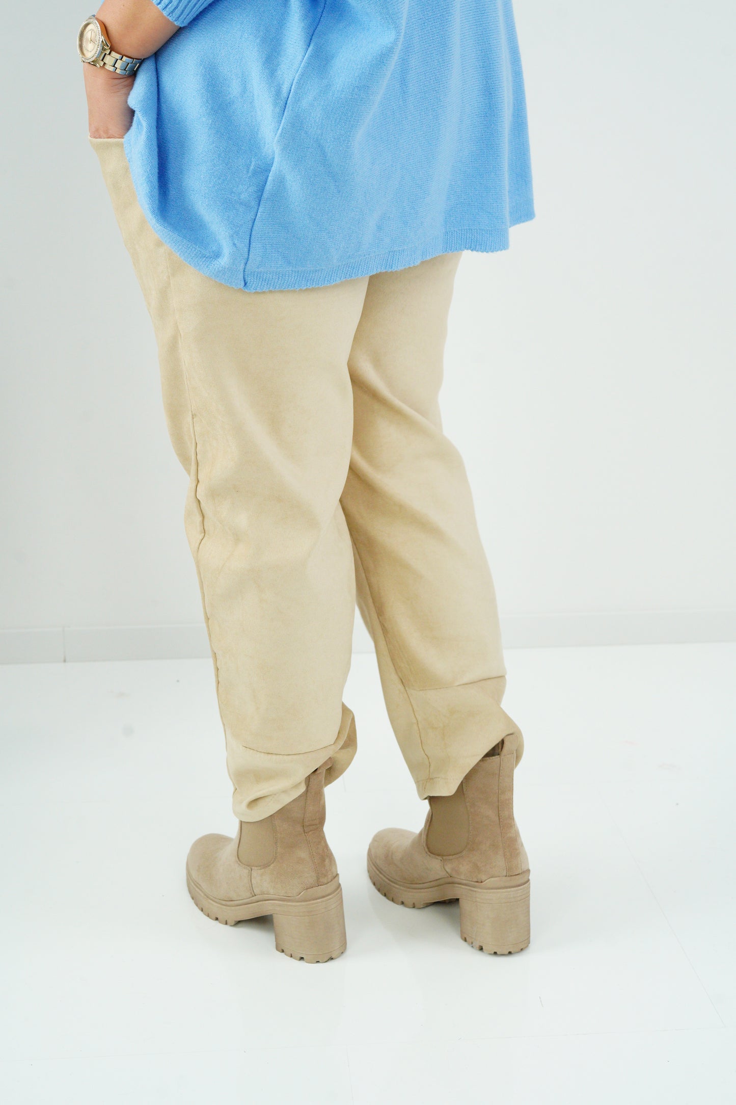 Joggpant in Beige (38-42+)