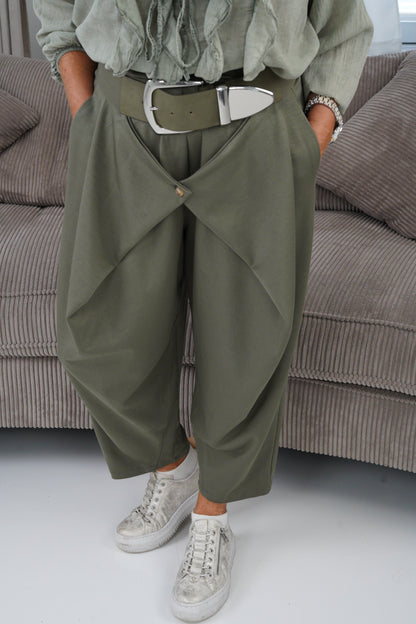 Baggy Joggpant in Khaki (38-42)