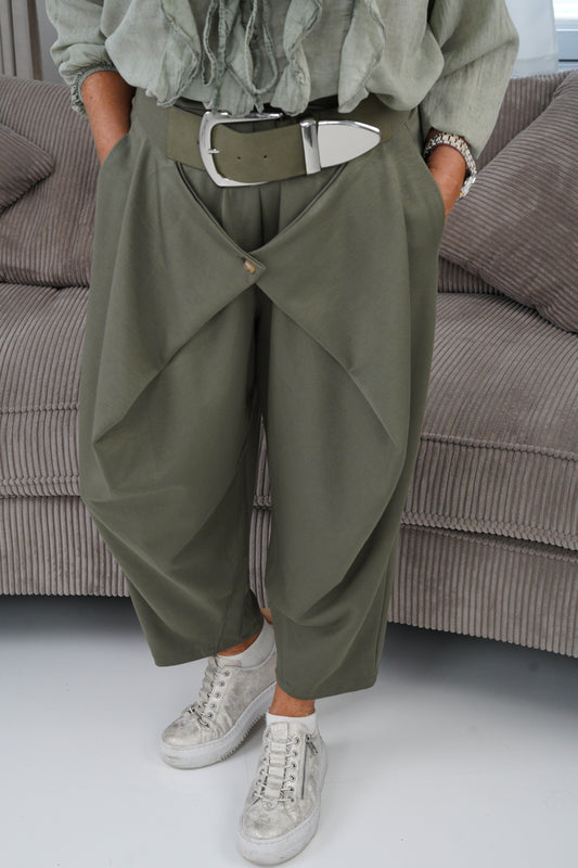 Baggy Joggpant in Khaki (38-42)