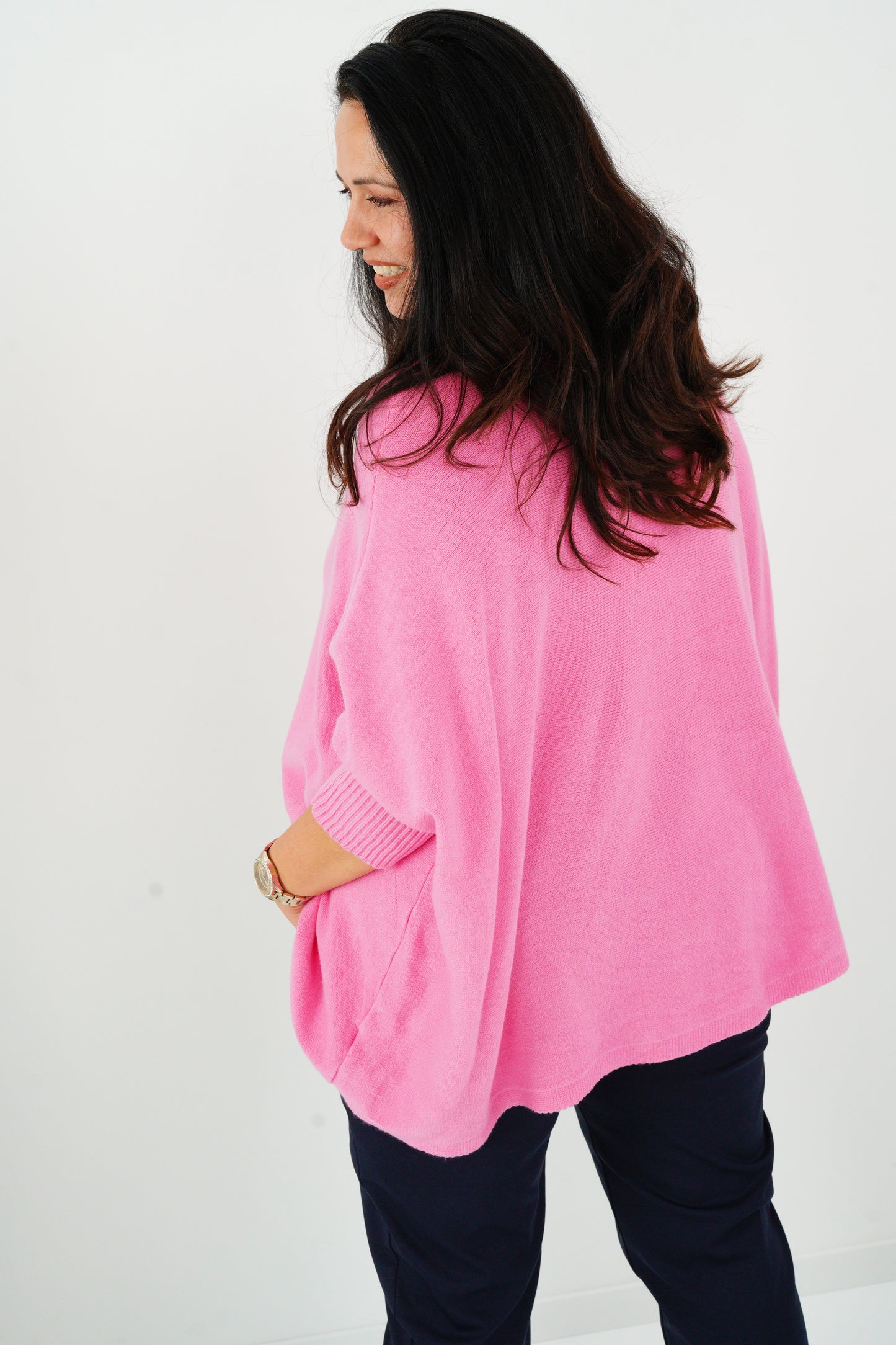 Pullover in Pink (36-48-Oversize)