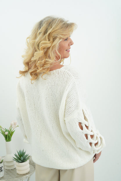 Pullover in Off-White (38-44/46)