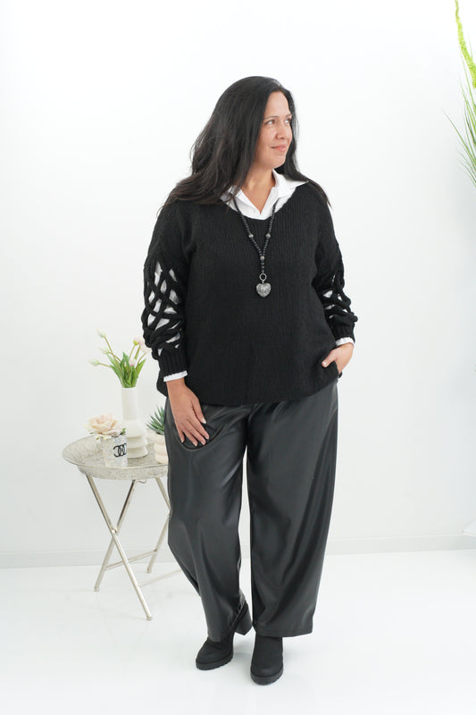 Pullover in Schwarz (38-44/46)
