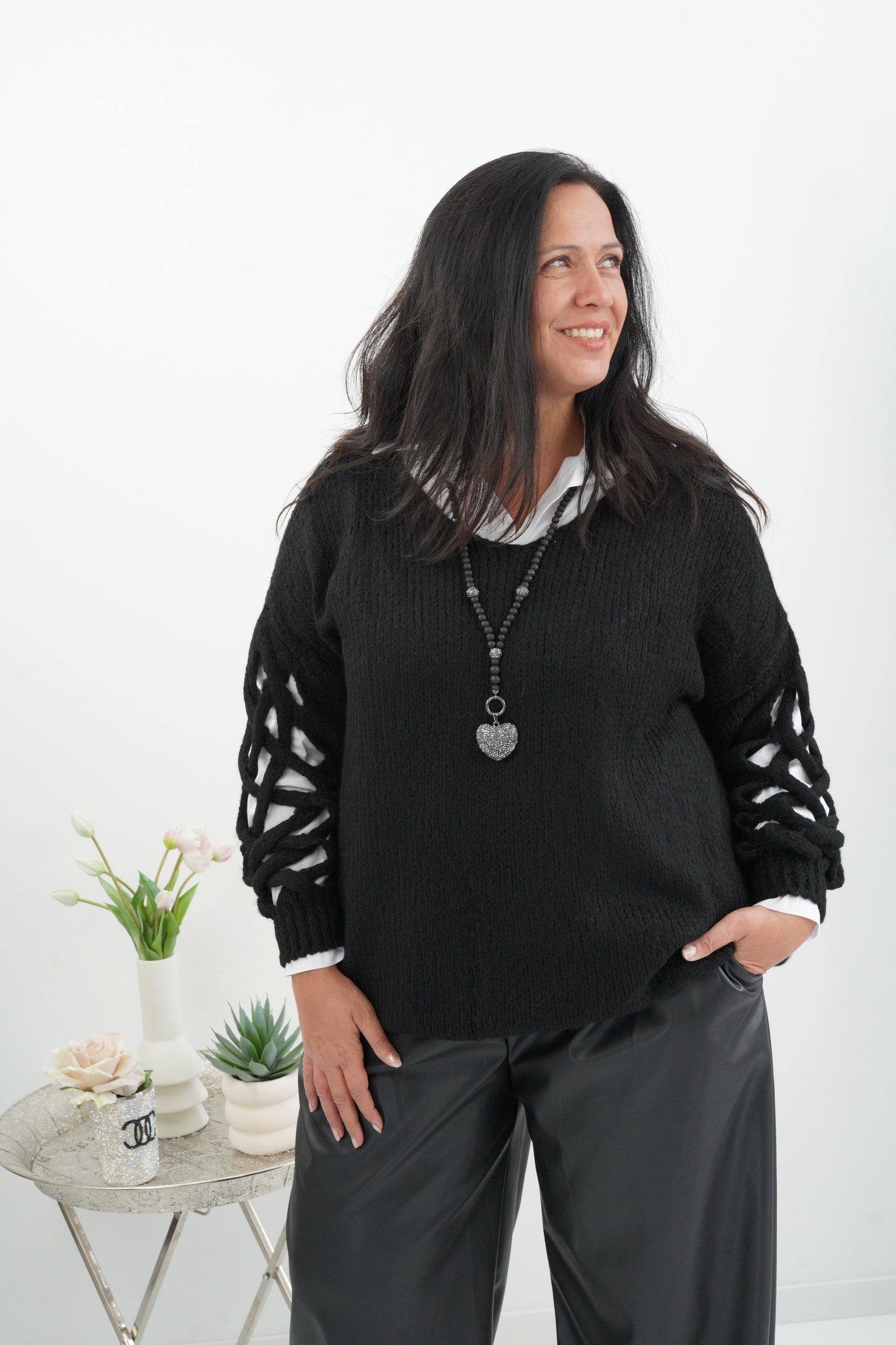 Pullover in Schwarz (38-44/46)