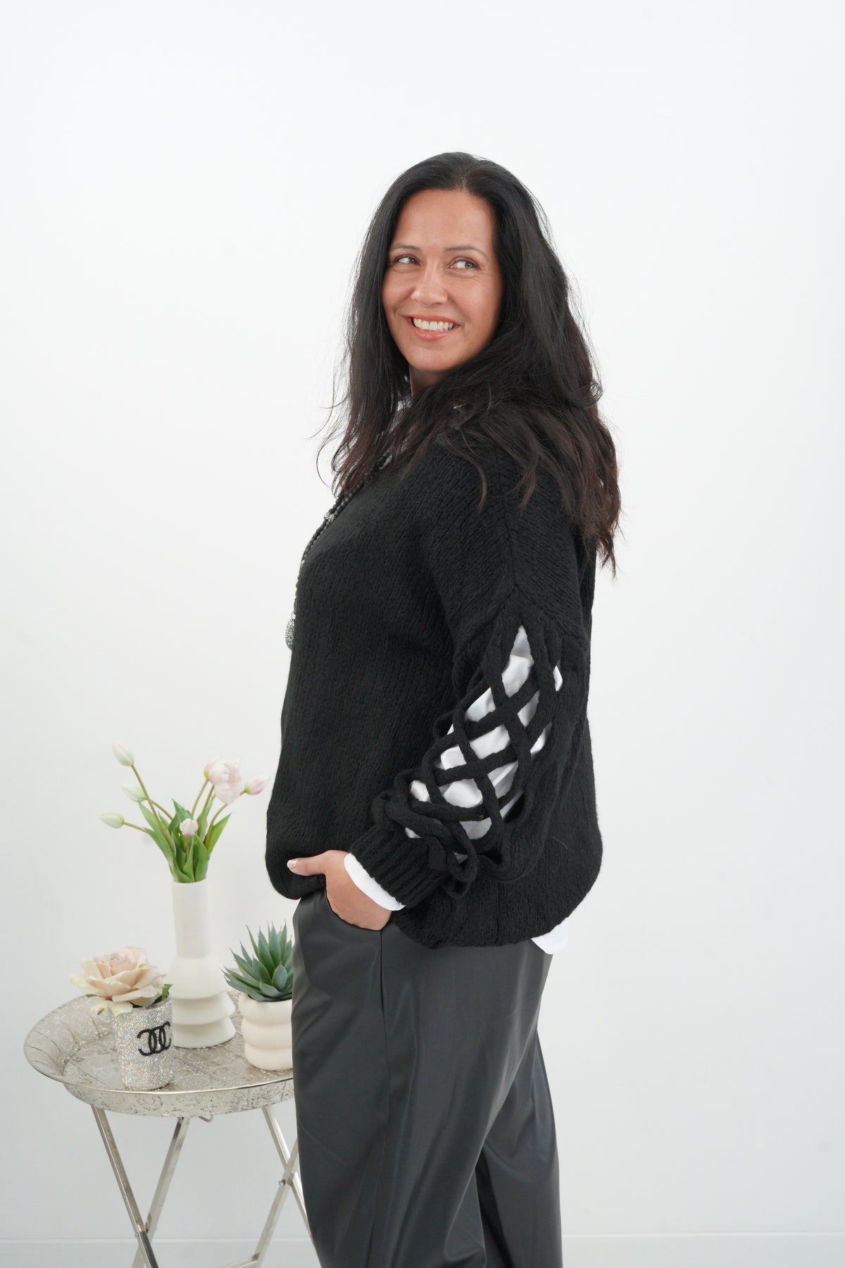 Pullover in Schwarz (38-44/46)