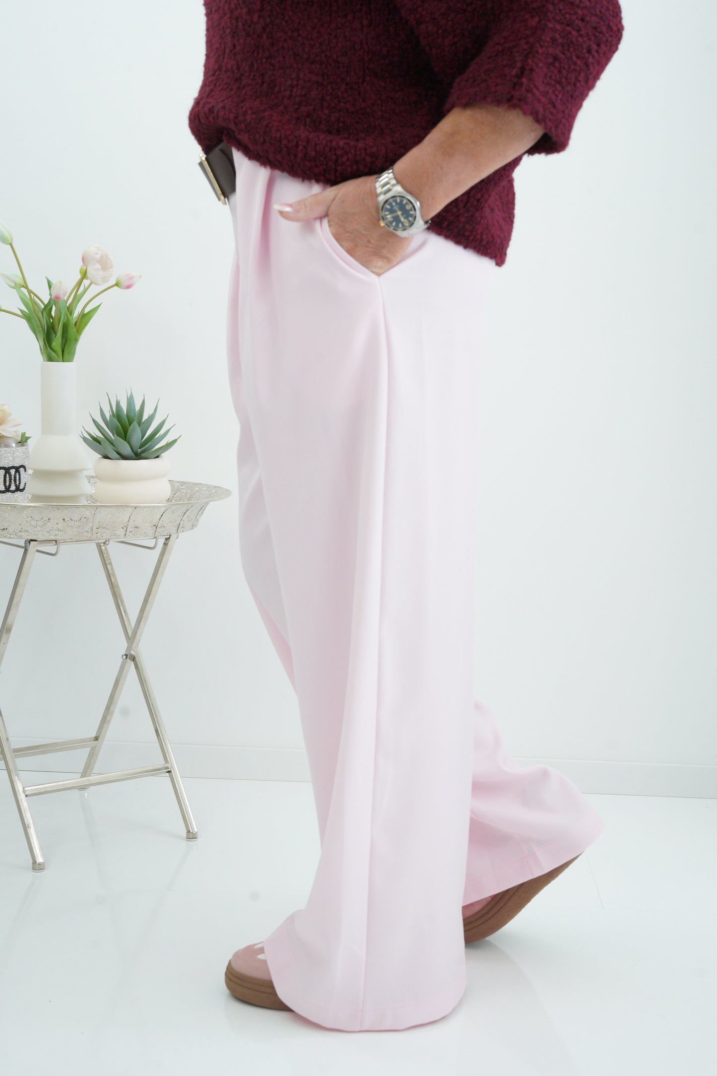 Hose in femininem Rosa (36-40)