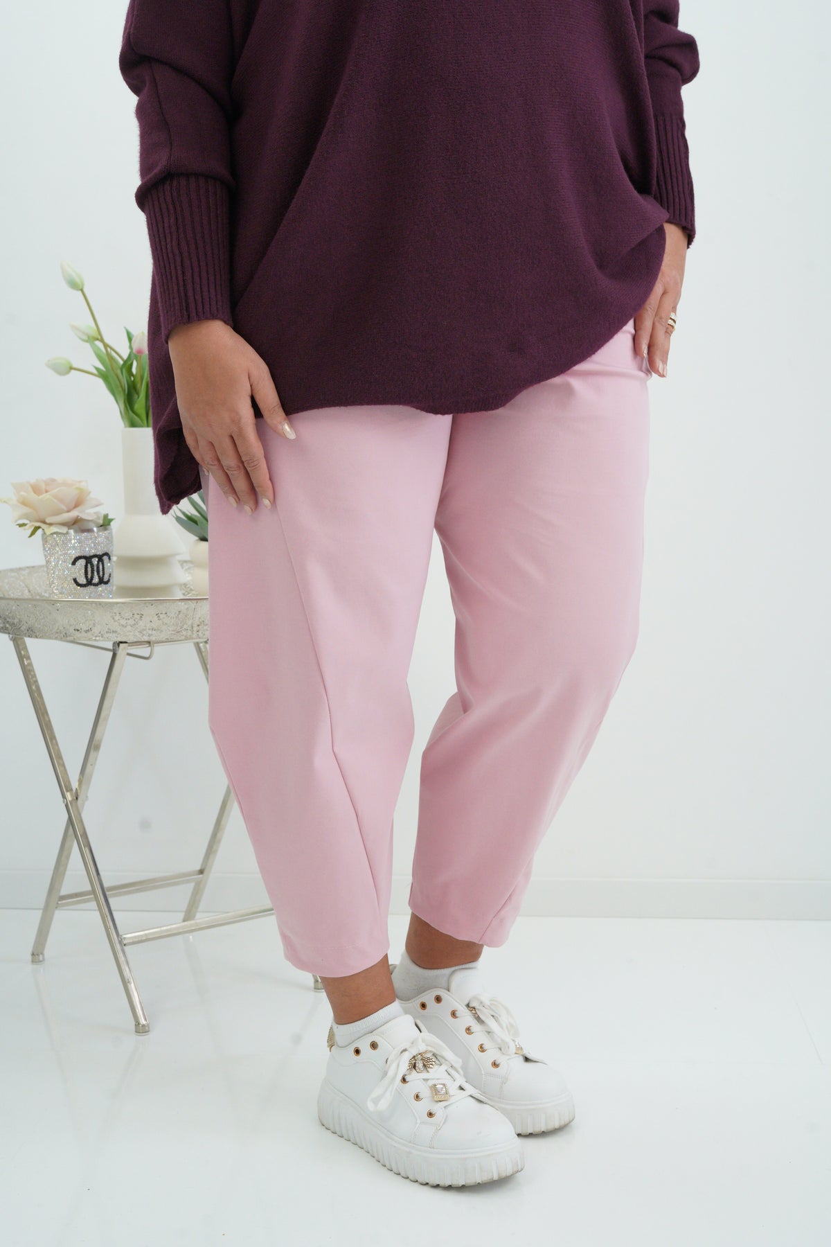 Hose in Rosa (42-44)