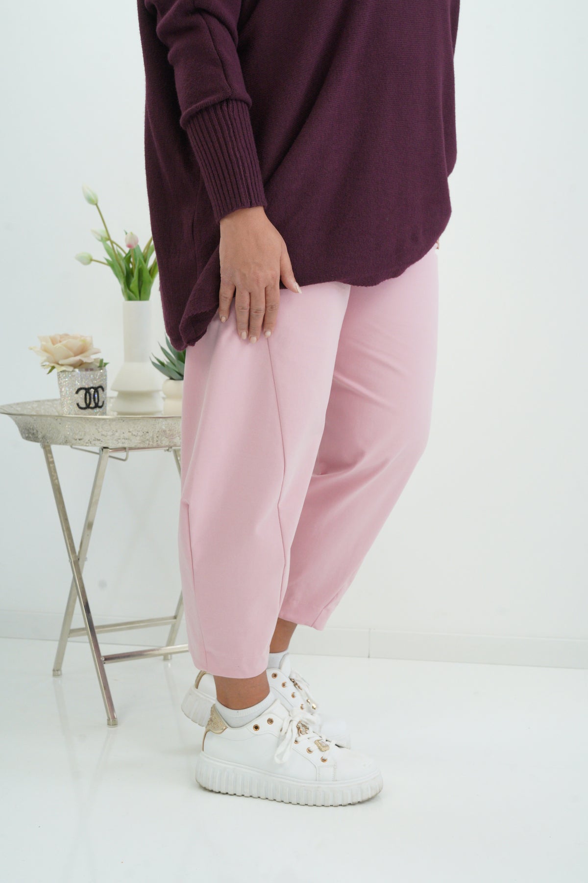 Hose in Rosa (42-44)