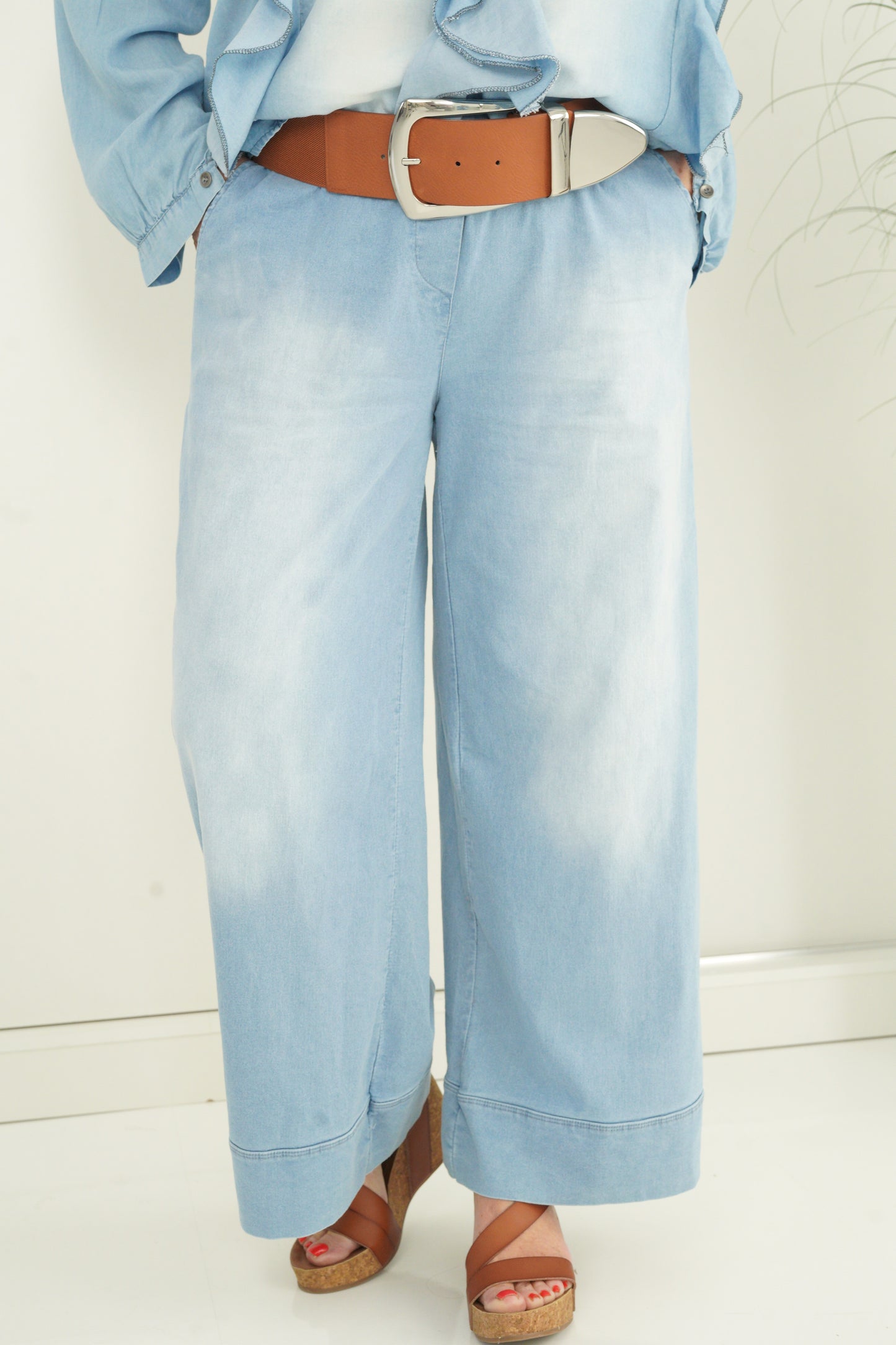 Jeanshose in Jeansblau (38-42+)