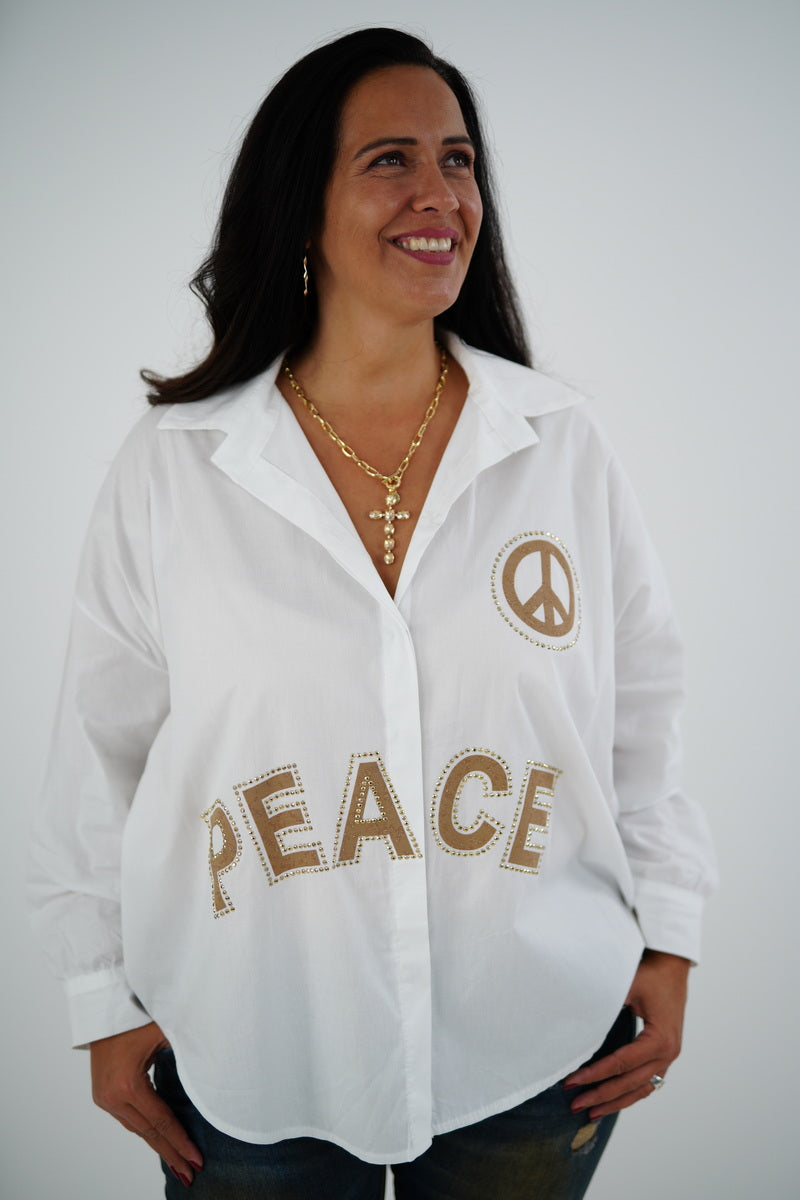 Bluse "Peace" (42-46)