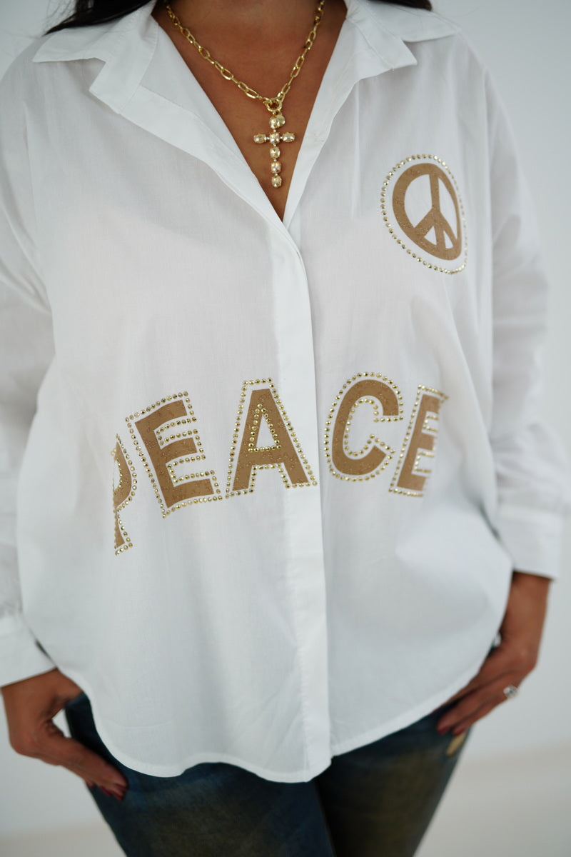 Bluse "Peace" (42-46)