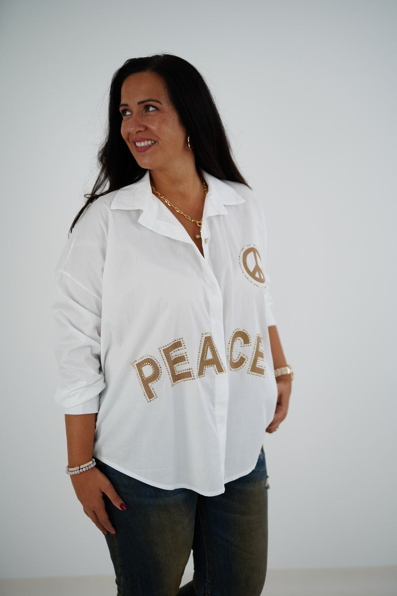 Bluse "Peace" (42-46)