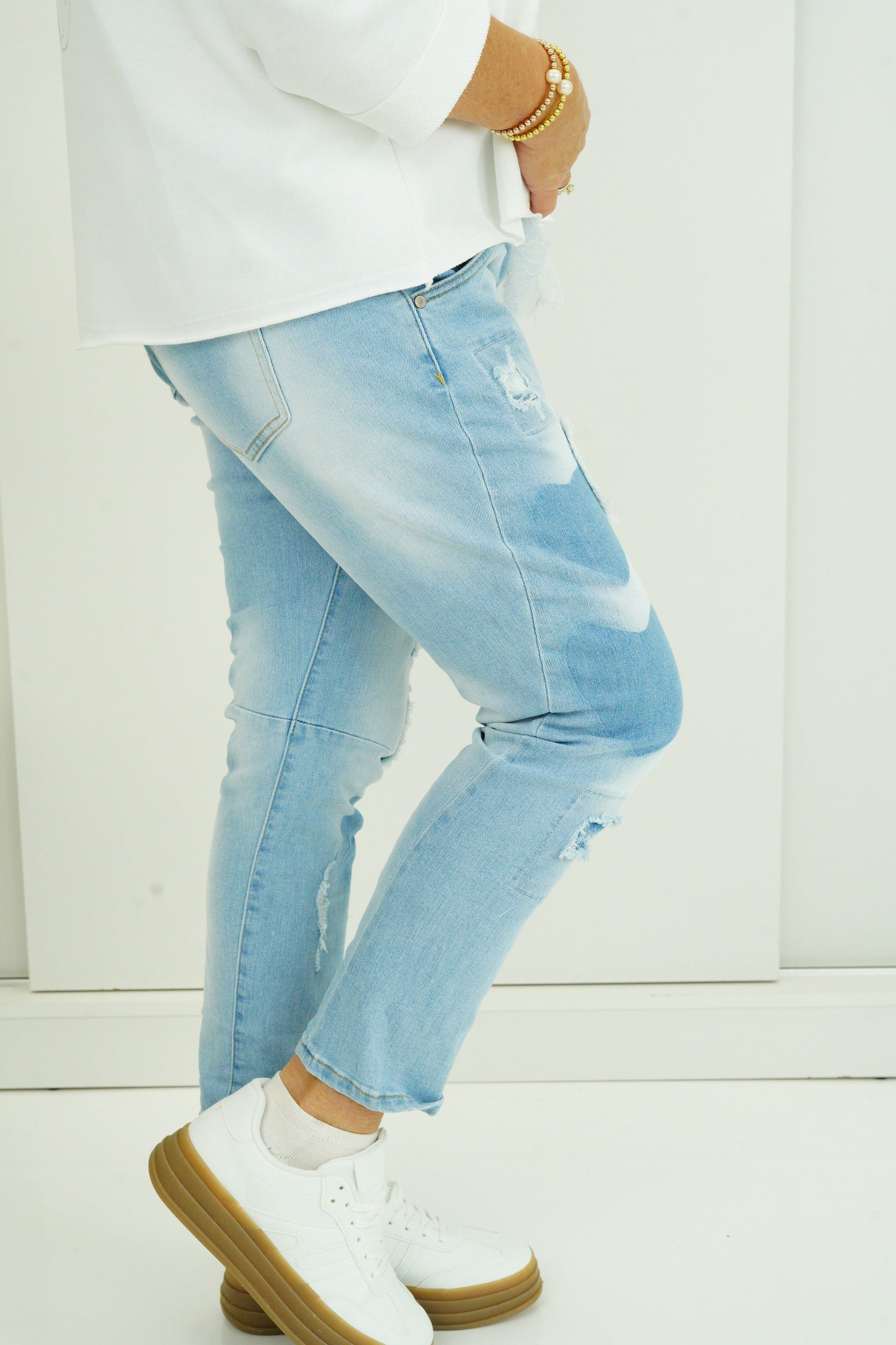 Jeans in light blue Stone Wash (S-XL)