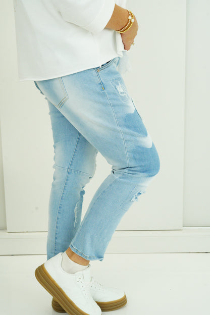 Jeans in light blue Stone Wash (S-XL)