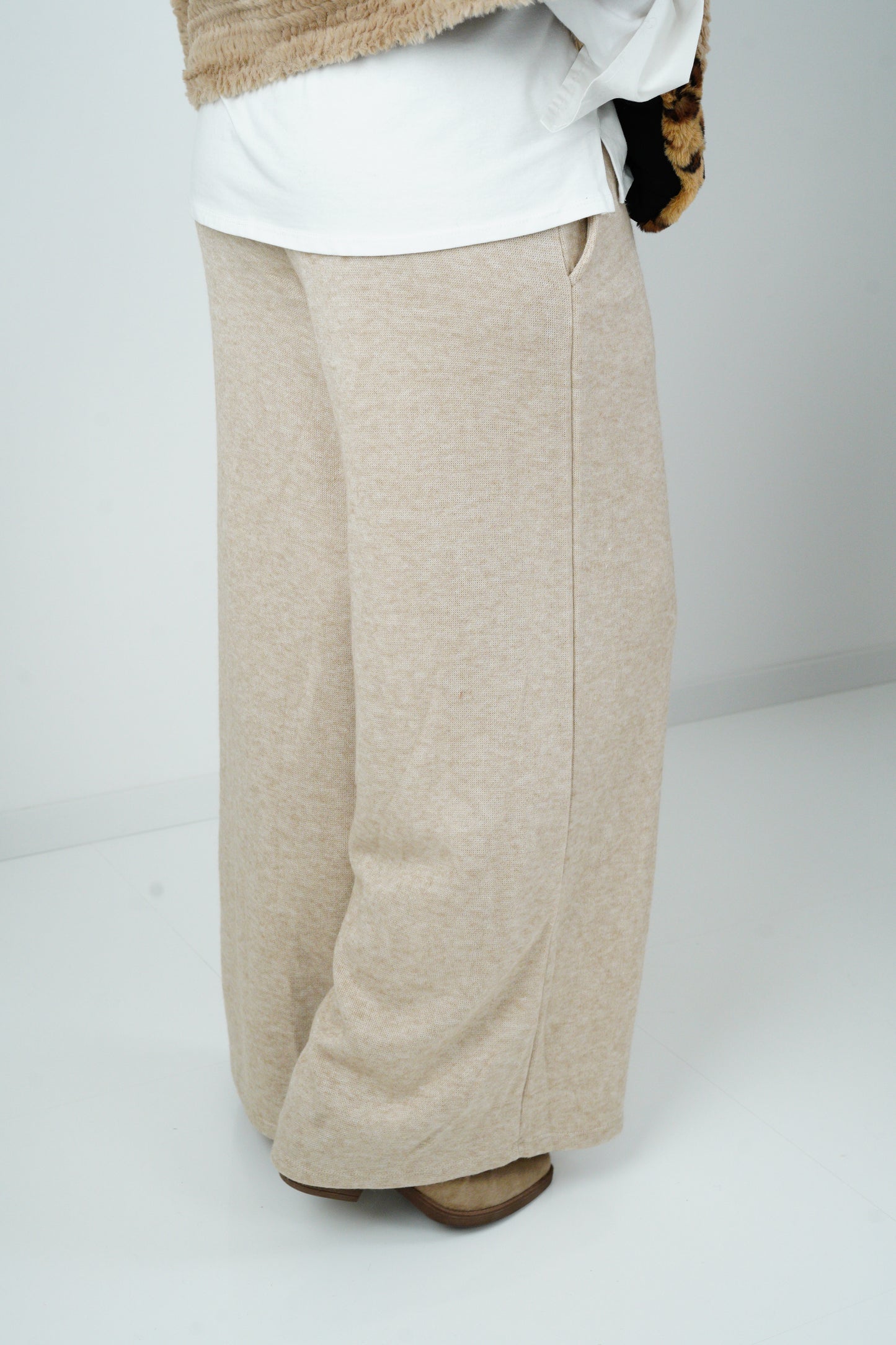 Strickmarlene Hose in Beige (38-42)