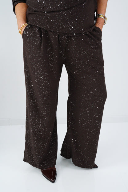 Marlene Hose in Chocolate (38-42+)