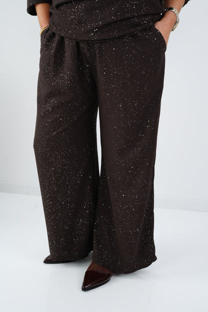 Marlene Hose in Chocolate (38-42+)