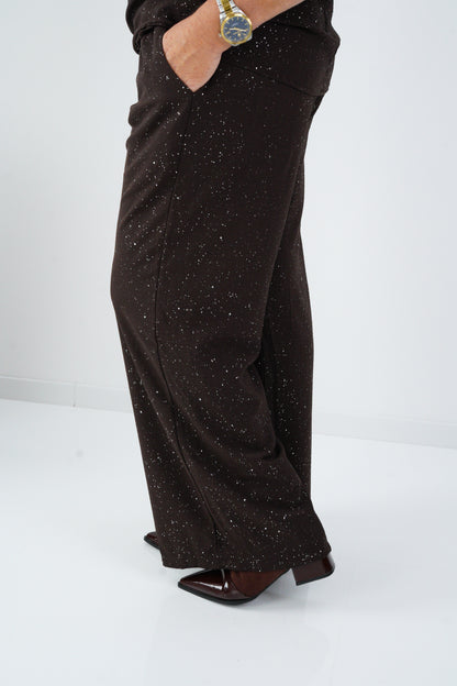 Marlene Hose in Chocolate (38-42+)