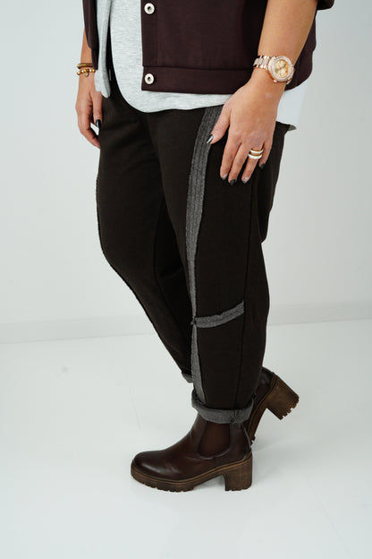 Joggpant in Dark-Chocolate (42-46+)