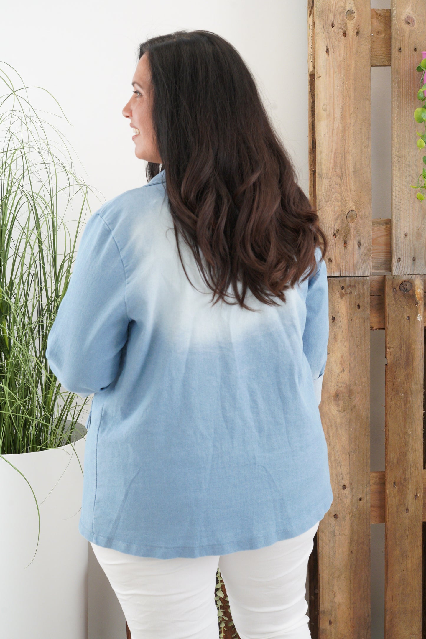 Jeans Blazer in Light-Blue ( 40-44)