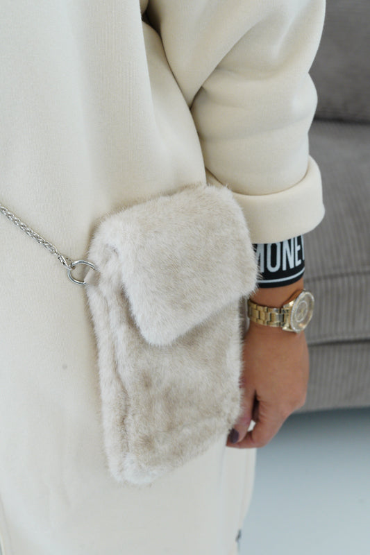 RESTOCK Kleine Tasche in Beige (One-Size)