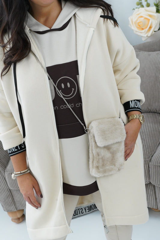 RESTOCK Kleine Tasche in Beige (One-Size)