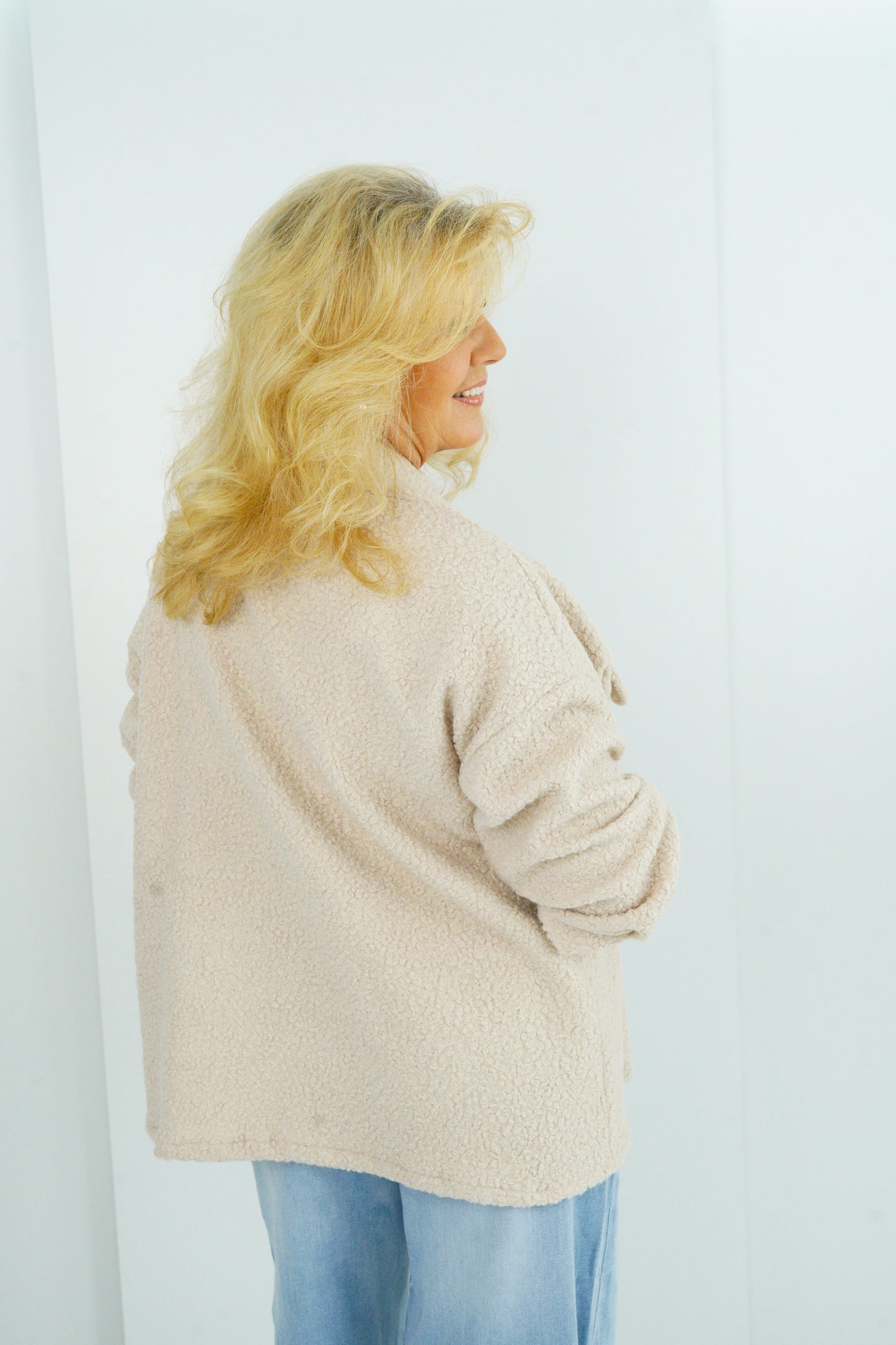 Jacke in Beige (40-44)