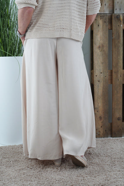 Palazzo Hose in Beige (38-42)