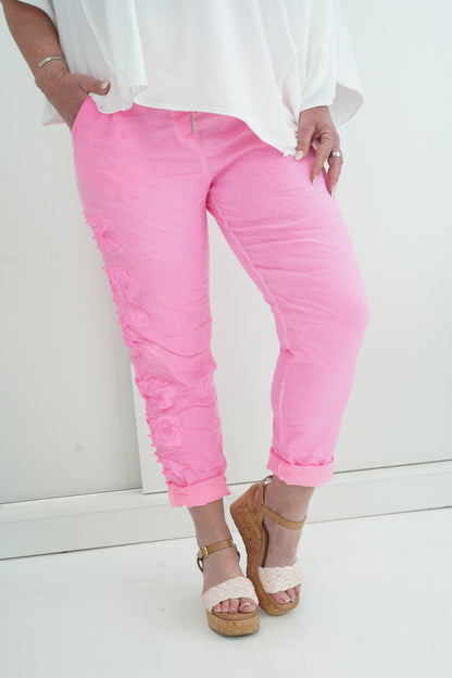 Joggpant in Neon-Pink (38-42)