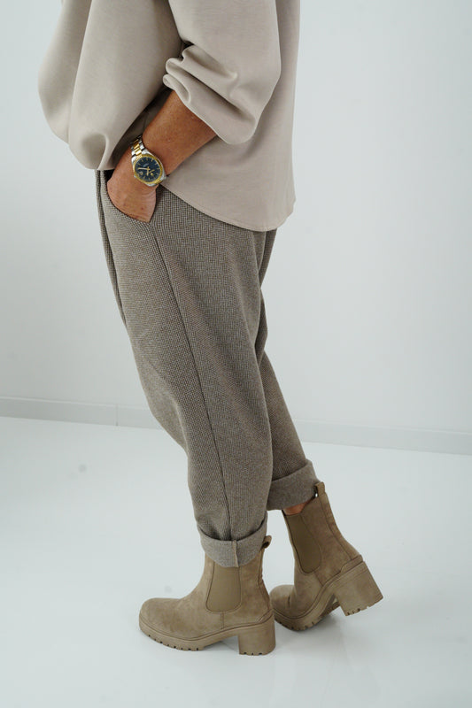 Baggy Hose in Beige (38-42+)