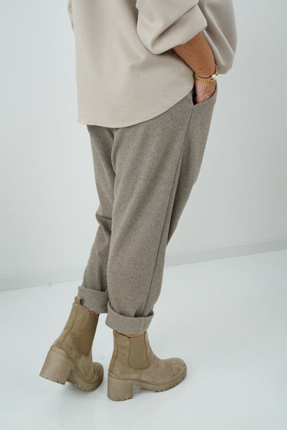 Baggy Hose in Beige (38-42+)