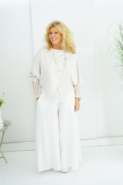 Palazzo Hose in Weiß (38-42+)