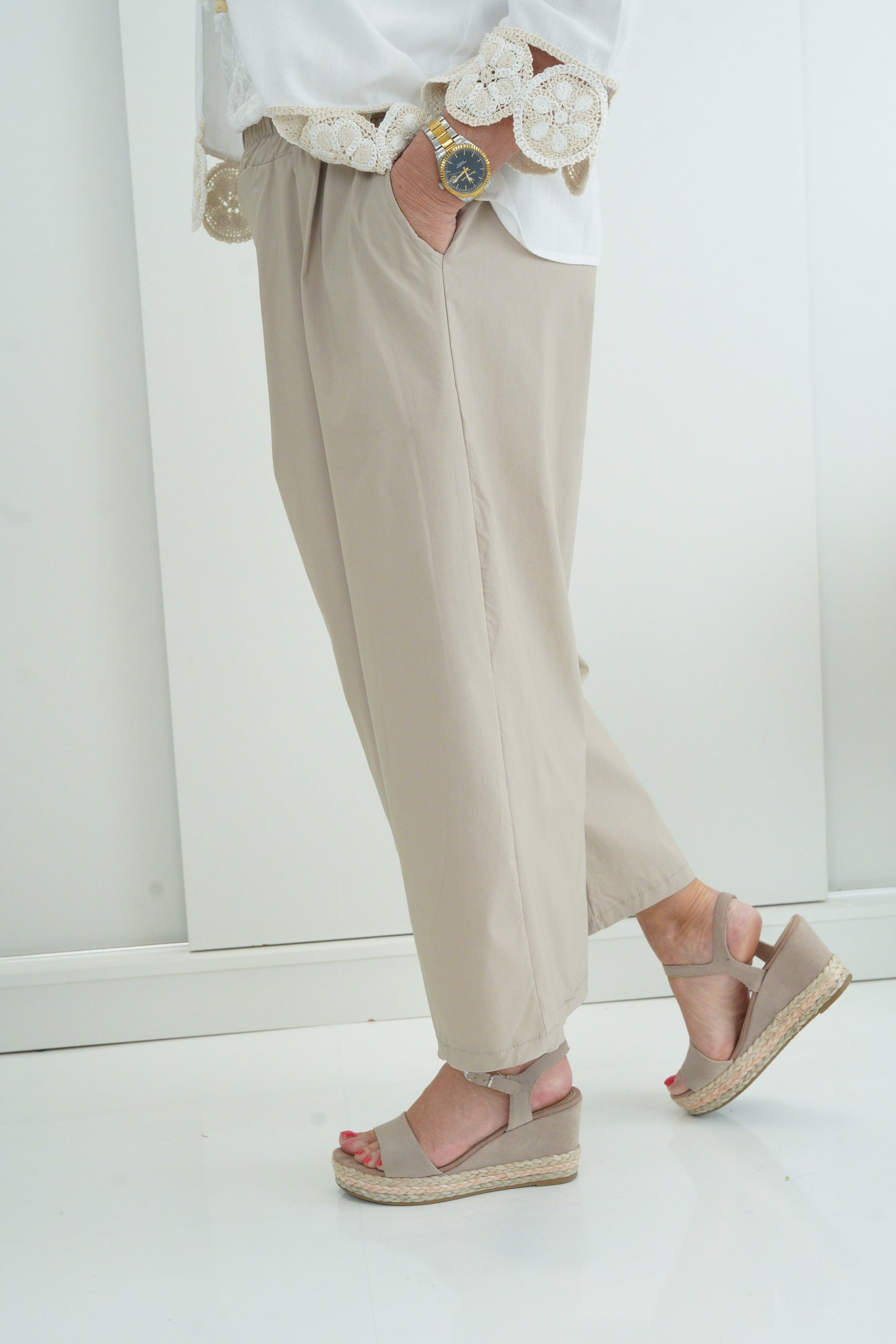 Hose in Beige (38-44+)