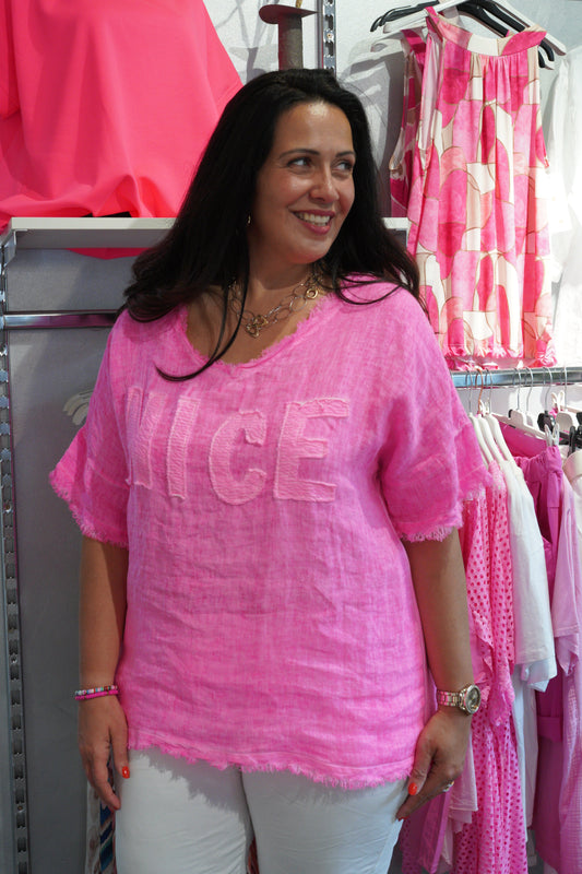 T-Shirt in Neon Pink (40-44)