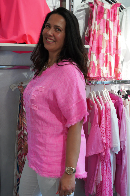 T-Shirt in Neon Pink (40-44)