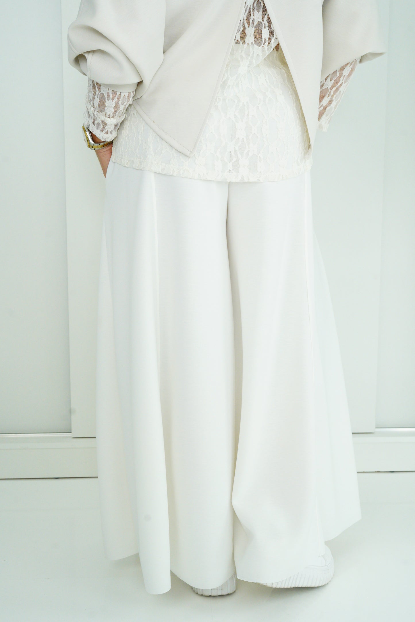 Palazzo Hose in Weiß (38-42+)