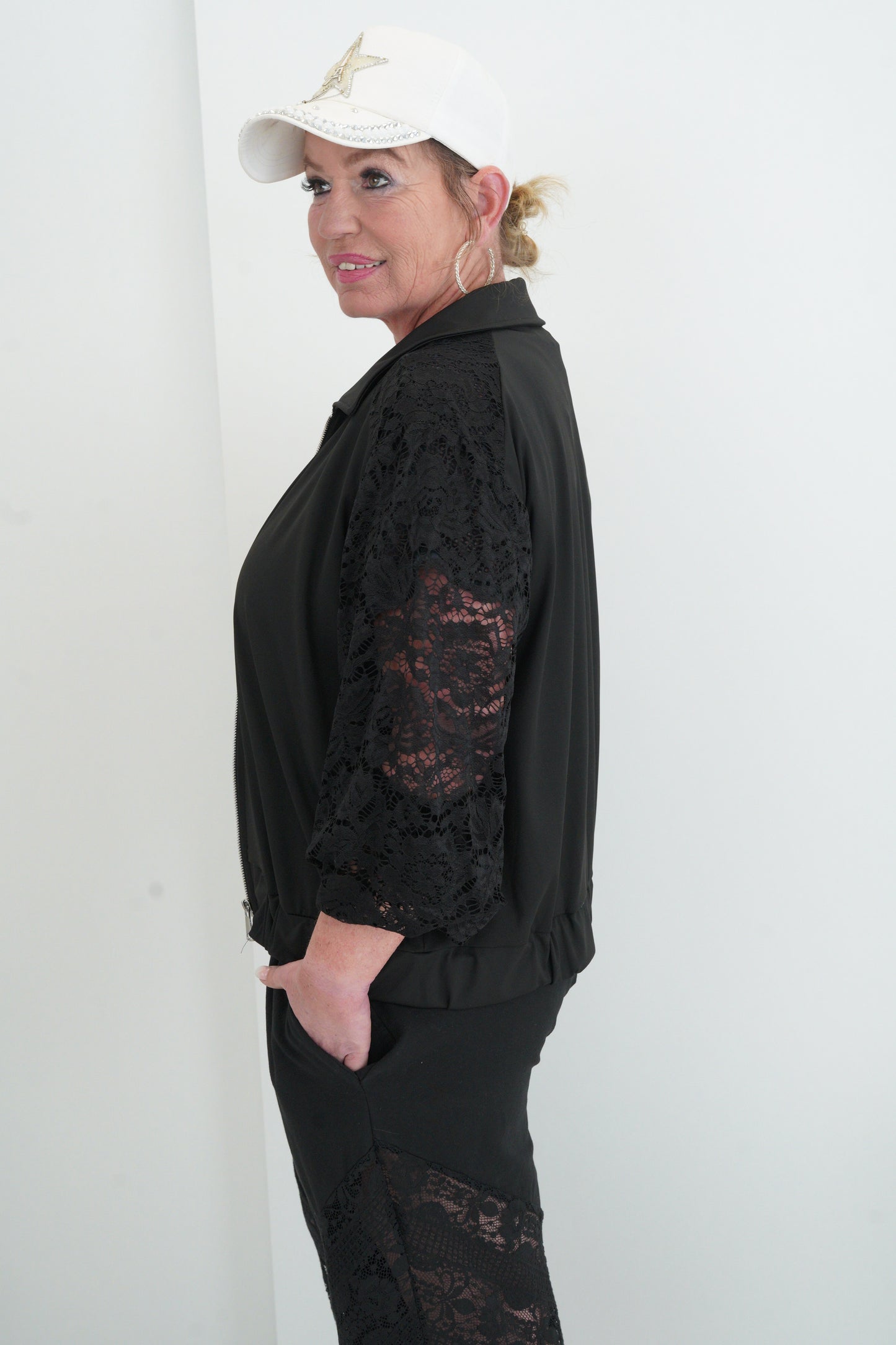 Blouson in Schwarz (38-42)