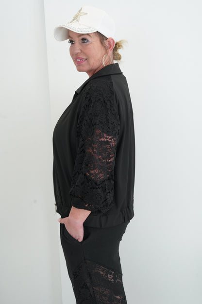 Blouson in Schwarz (38-42)