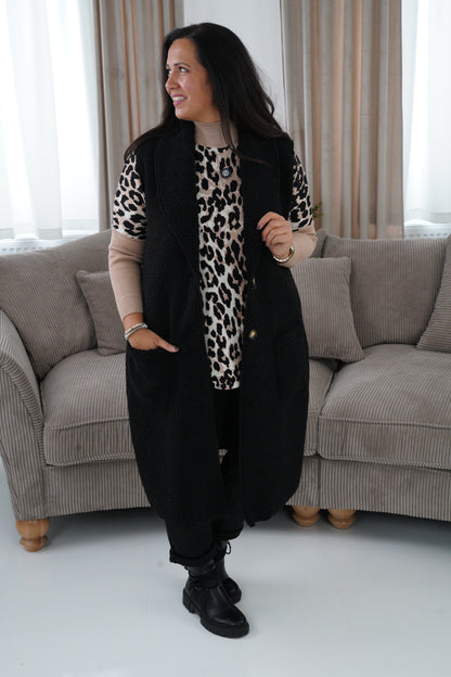 Leo Pullover in Leo-Camel (42-46+)