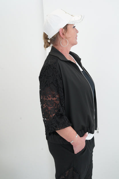 Blouson in Schwarz (38-42)