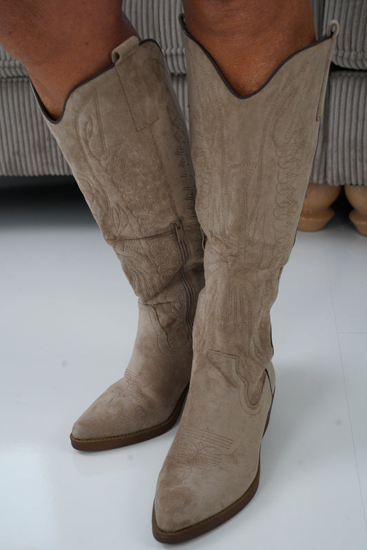 Westernstiefel Lang (Gr.36-40)