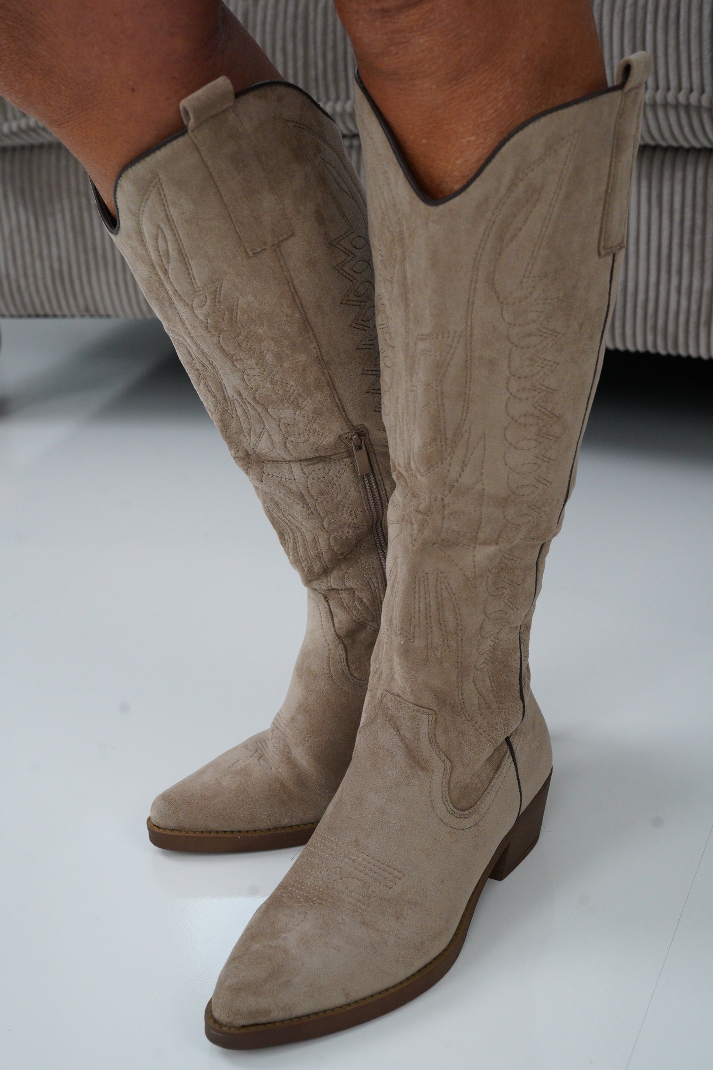 Westernstiefel Lang (Gr.36-40)