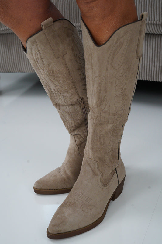 Westernstiefel Lang (Gr.36-40)
